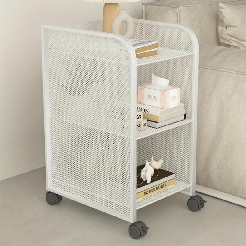 Metal Bold Ultra Narrow Bedhead Cabinet Small Simple Modern Alternative Light Luxury Home Bedroom Storage Rack Sofa Side Table