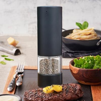Pepper Grinder Set Charging Mill Adjustable Spices Grinder Large Capacity Auto Spices Grinders Kitchen Cooking Tool