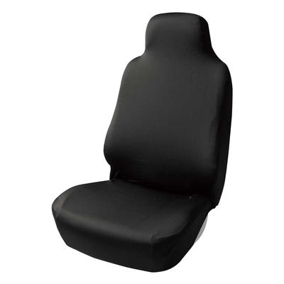 BONFORM Sitzbezug Skinny Knit Waschbares Material Stretchstoff Schwarz Leicht/Normal Wasserabweisend Vorne-1 [4040-10BK]