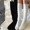 Korean and Japanese Women Winter Knee High Socks Sweet Calf Sock with Boots Long Tube Stacking Sock Winter Thigh Socks