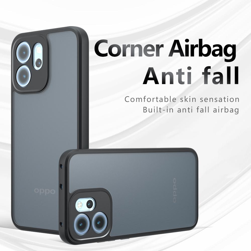 For OPPO Reno 14F 14 Pro Case Ultra Thin Matte Translucent Clear Full Protection Funda for OPPO Reno 14 Capa Cover