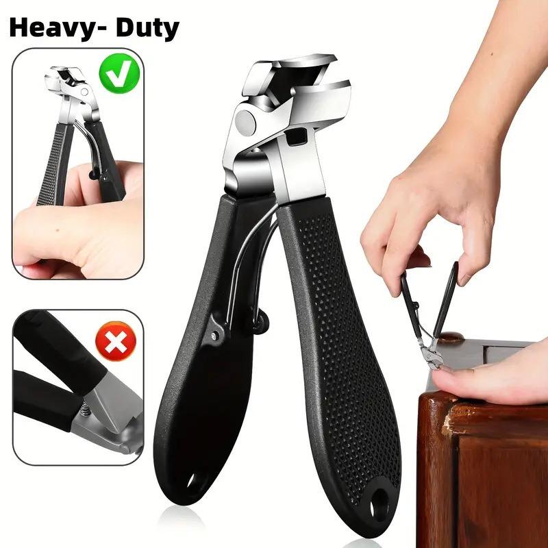 Toenail Clipper Comfortable Stainless Steel Nail Cutter Manicure Tools Ergonomic Curved Blade Trimmer For Nail Care Toenails
