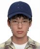 Eondeokeonteulol Cotton Logo Ball Cap Square Direction / Authentic B B / Navy