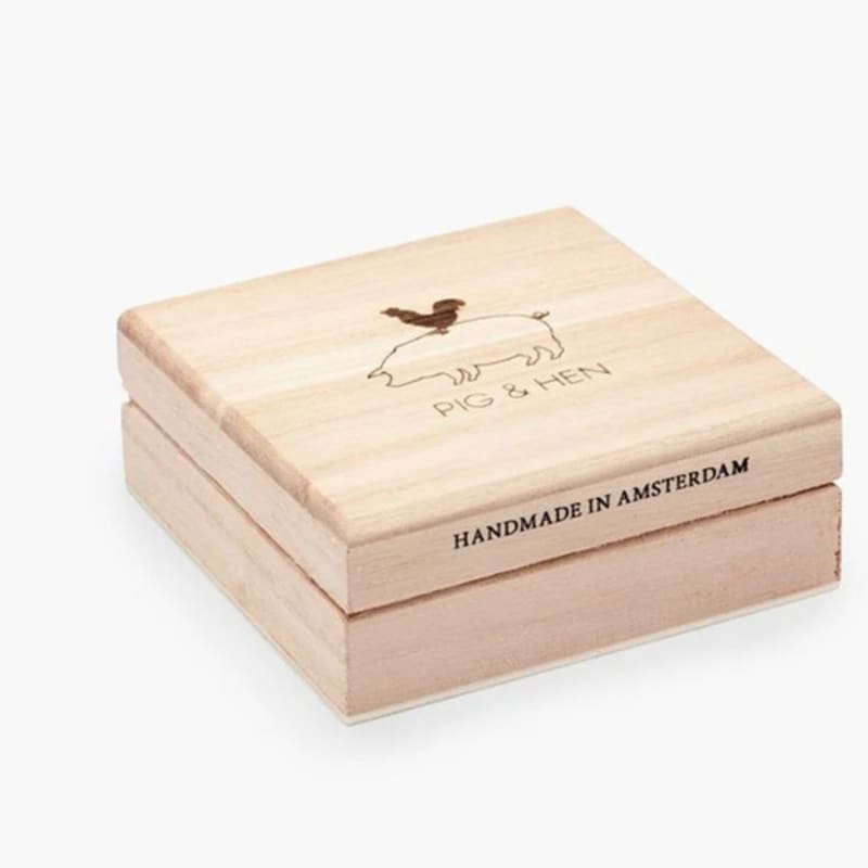 PIG & HEN Monolith Necklace - Tiger Eye X Black