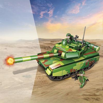 Regalo del giocattolo dei blocchi di costruzione del ragazzo del carro armato del carro armato leggero di tipo 15 della serie militare da 357 pezzi