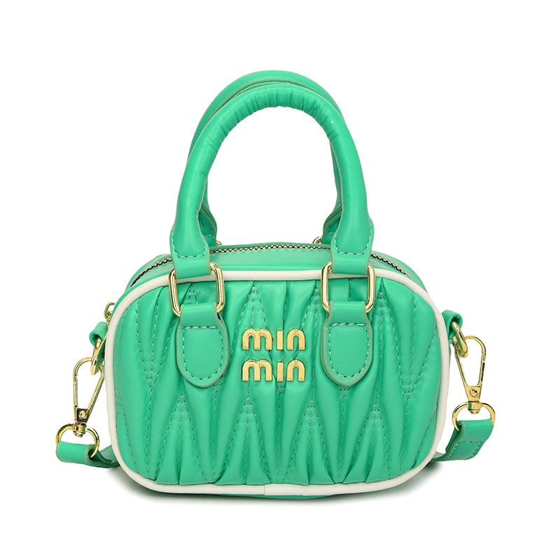 High-end new fashion bowling bag versatile women's portable messenger bag