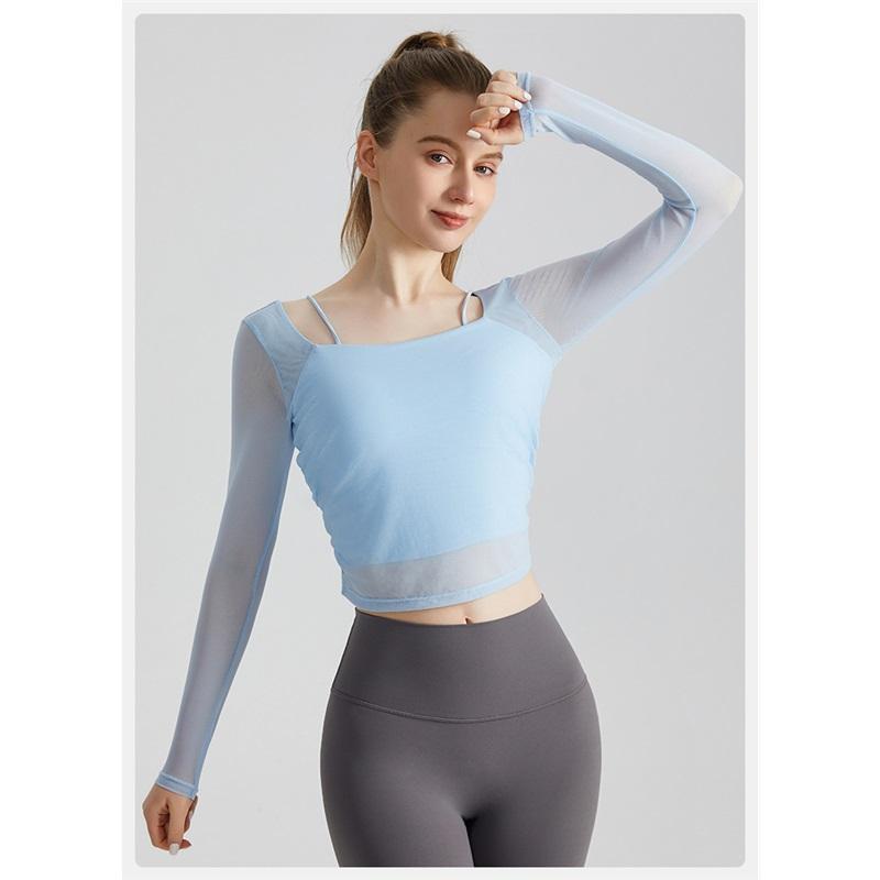 Exercise Yoga Wear Tops