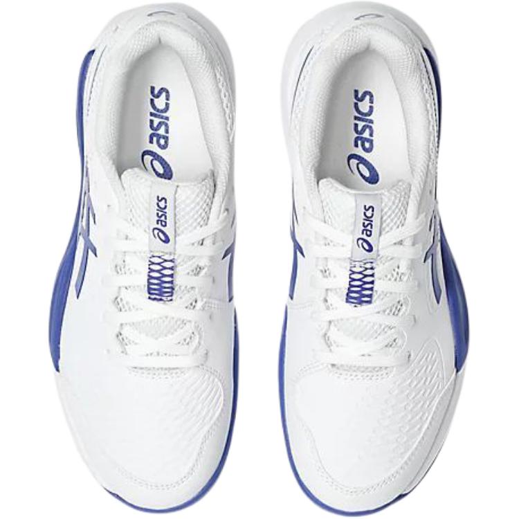 Asics Gel-Resolution X Versatile Comfortable Low-Top Kids Training Shoes Kids Training Shoes White Blue 1044A081-100
