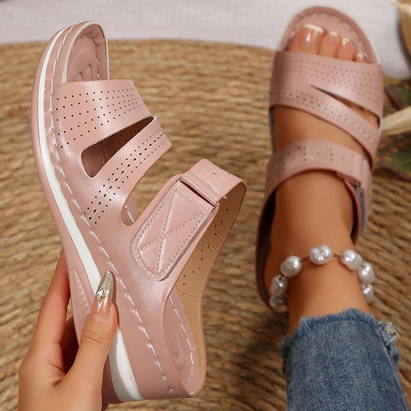 

Women s Sandals New Summer Shoes Women Heels Sandals Summer Slippers Chaussures Femme Casual Wedges Heeled Footwear Female 36