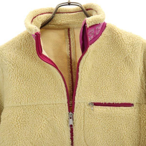 HYSTERIC Made in Japan Boa Fleece jacket Beige x pink Women Used
