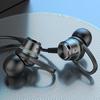 3.5MM Wired Earphones Earbuds with Mic In-ear Stereo Pure Bass Noise Reduction Metal