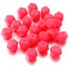10pcs 19x14mm Hexagon Silicone Beads For Jewelry Making DIY Handmade Necklace Bracelets Phone Key Chain Decoration Accessories