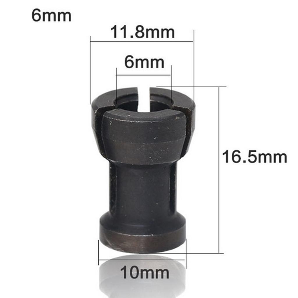 Collet Chuck Head Milling Cutter Adapter Set With Hard Alloy Construction and Tight Stable