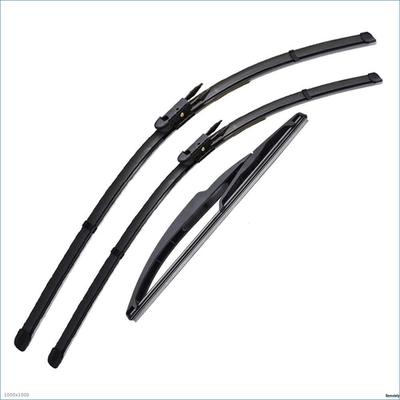 Smart Fortwo W451 2007-2014 Front & Rear Windshield Wiper Blades Set