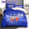 Club Atlético Atlante  Pattern Bedding Quilt Set  Home Decoration  Gift (1 * duvet cover + 2 * pillowcase  without core)