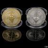 Creative Ethereum Coin Art Collection Physical Commemorative Collectibles