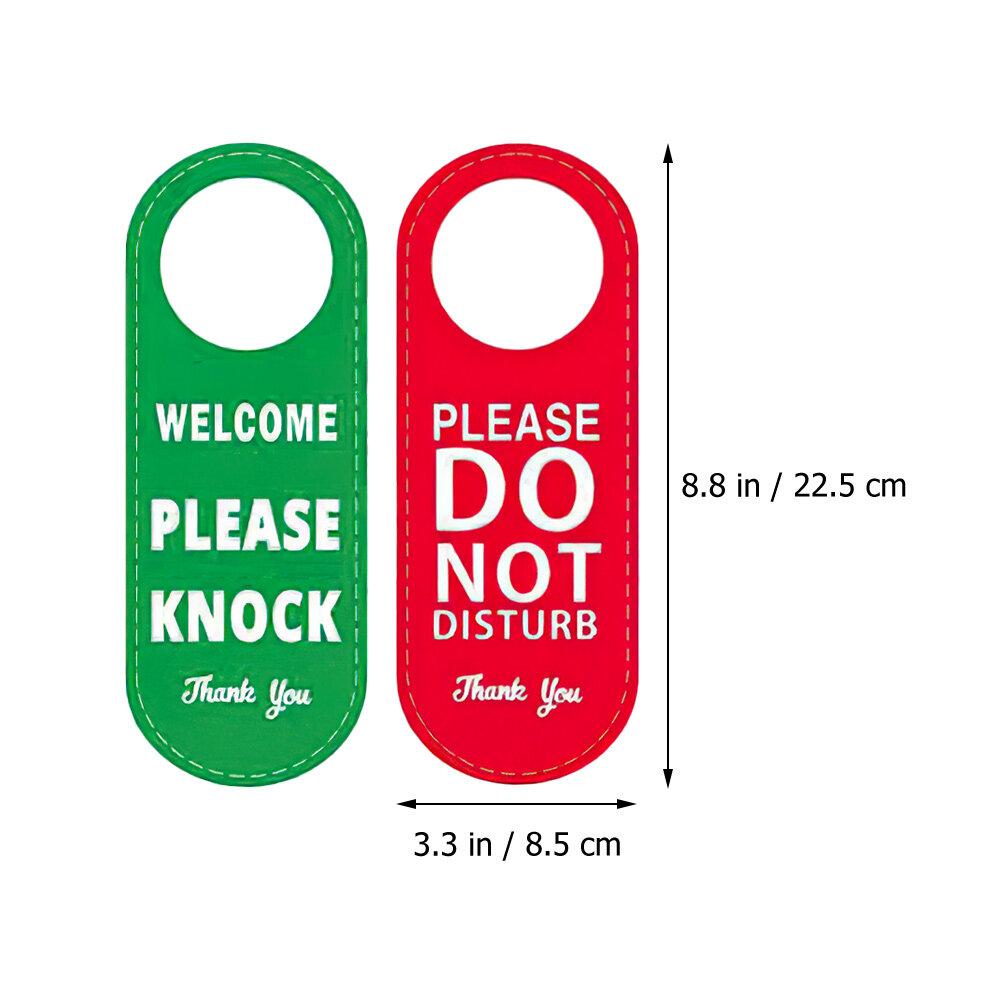Double Sided Sign Modern Door Plaque Do Not Disturb Office Signage Bedroom Marker Home Decor Conference Room Sign Hotel