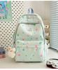 Schoolbag High Value and Lightweight Ins Harajuku Little Star Printed Schoolbag Japanese Ins Sweet Soft Sister Travel Cute Backpack