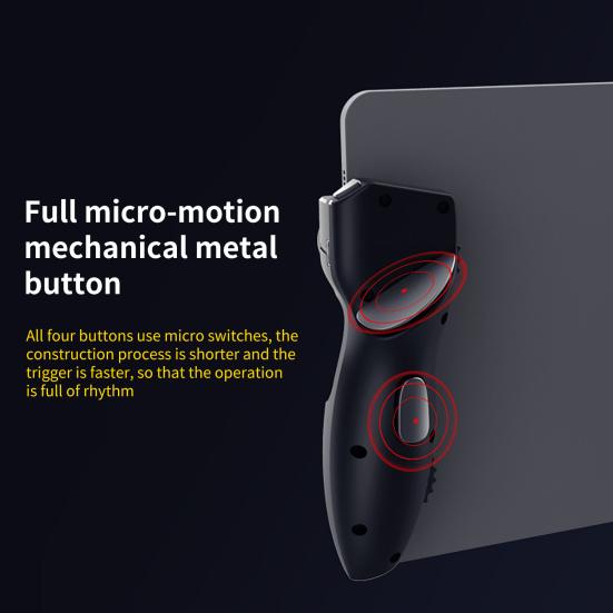 1 Paar AKPAD-8K Schnelle Reaktion Hohe Spiel-Joystick-Stärke Schweißfestes Zusätzliches Tablet-Gaming