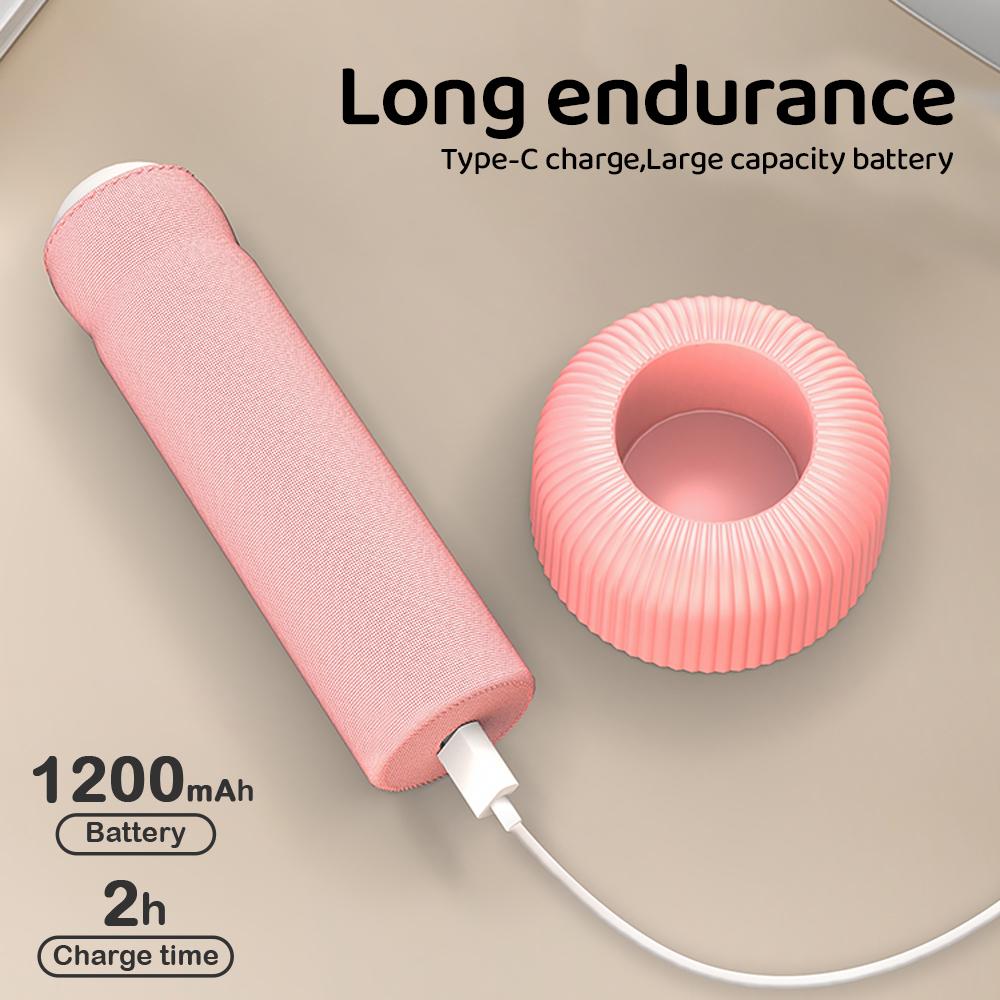 Interest Handheld Night Light Creative LED Sleeping Lamp Original Design Unique Switching Method Has a Base for Placing On Table