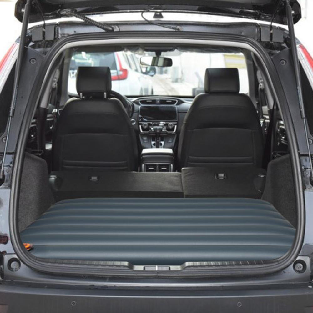 100x90x15cm Car Iatable Mattress Portable Travel Camping Air Bed Foldable Trunk Cushion Waterproof & Durable Car Accessories