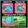 Needoh Nice Cube Sensory Stress Reliever Fidget Tool for Anxiety & Focus Sensory Cube Squeeze Squishy Toy for Adults & Kids Gift