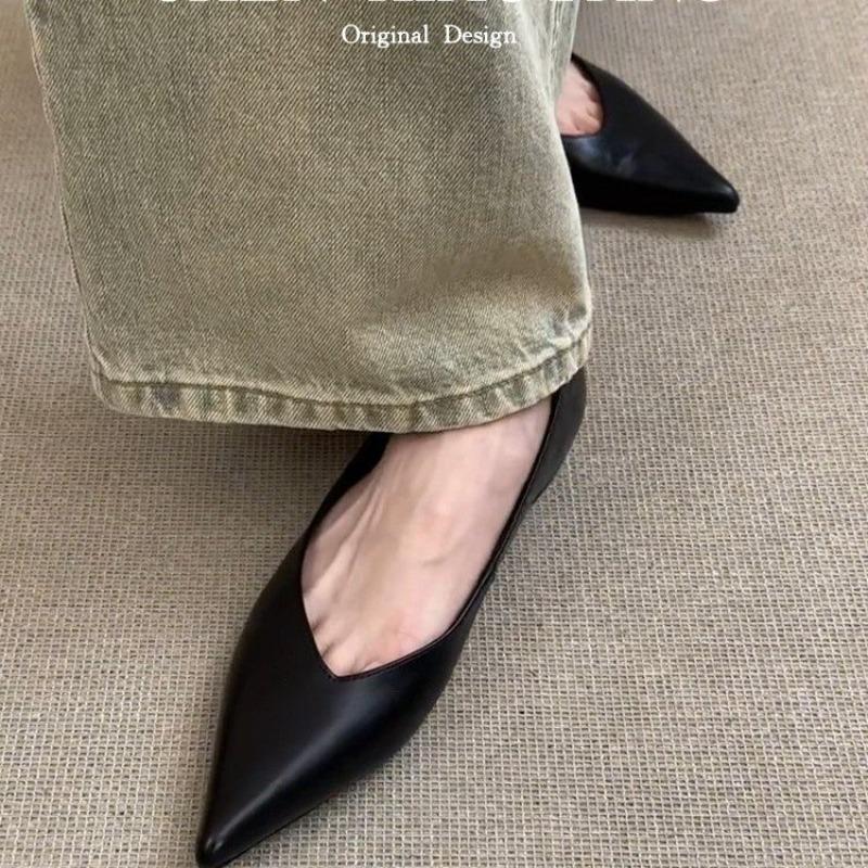 Elegante Damen Ballerinas Spitzschuhe Party Loafers Trend Sandalen 2025 Designer Sexy Sommer Neue Damen Sneakers Zapatos