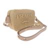 PRADA  1BH196 Shoulder Bag natural/beige Raffia/leather Women