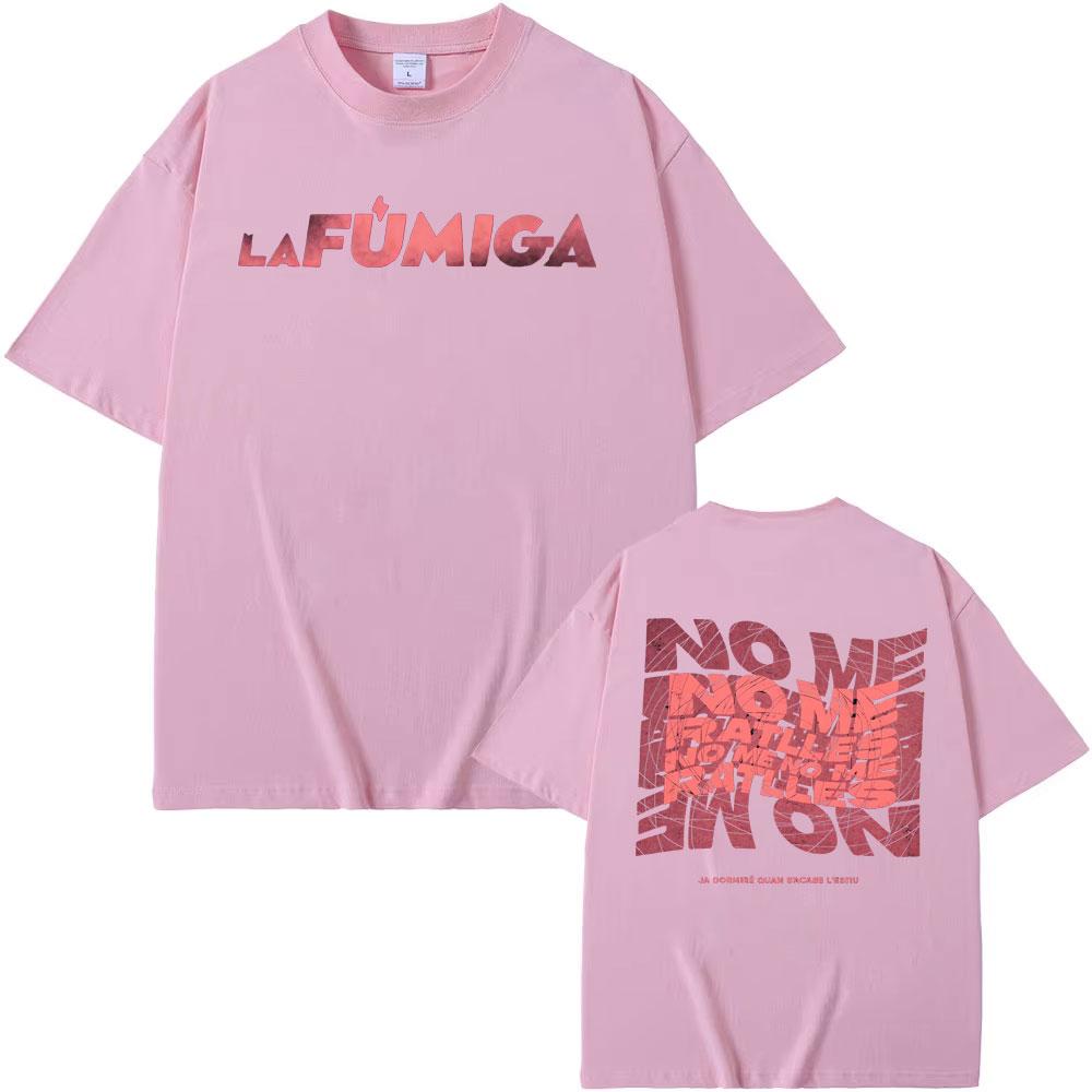 La Fumiga No Me Ratlles Ja Dormire Graphic T Shirts MMen Women Hip Hop Street Loose T Shirts Cotton Casual Short Sleeve Tshirts