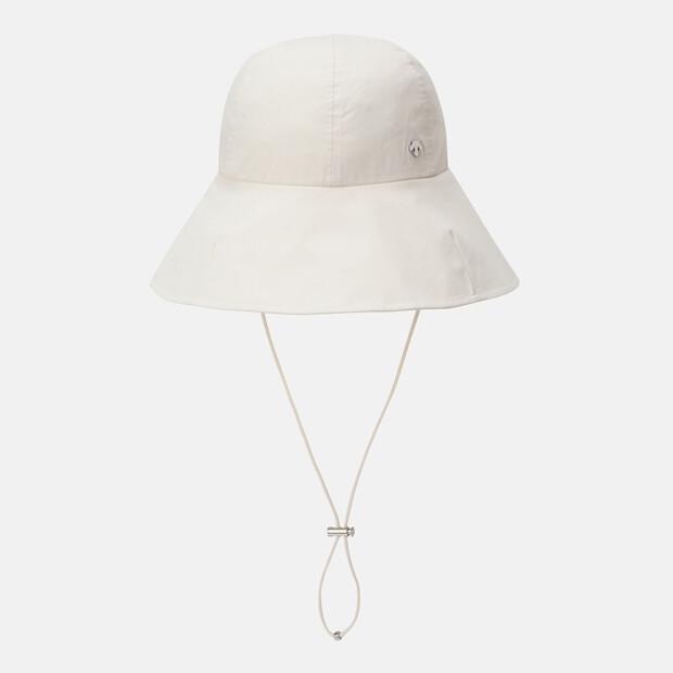 DESCENTE Women'S Wide Bucket Hat Ivory Sr222Ucp61