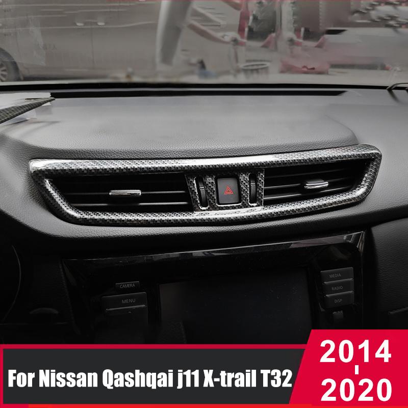 

ABS автомобильный регулятор розетки на приборной панели, декоративная рамка, накладки для Nissan Qashqai J11 X-trail X Trail T32 2014-аксессуары