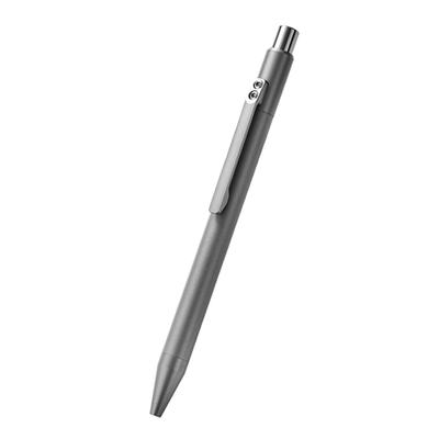 Ballpoint Pen Titanium Alloy Ballpoint Pen Clip Writing Pocket Pen with TC4 for Business Office Daily Use
