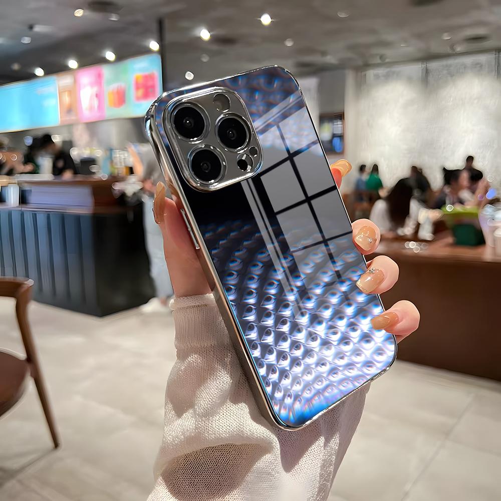 T-TOOL Rock Band Phone Case For IPhone 17 Pro Max 15 Pro 16 14 Plus 12 13 Mini 11 Pro Shockproof Electroplated Glass Cover