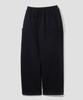 AGOD (Fleece-Lined) Side Big Pocket Wide Sweatpants [Black]