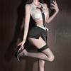 Sexy Lingerie Sexy Secretary Dress Flirting Seduction Teacher Role-playing Tight Uniform Hip Skirt