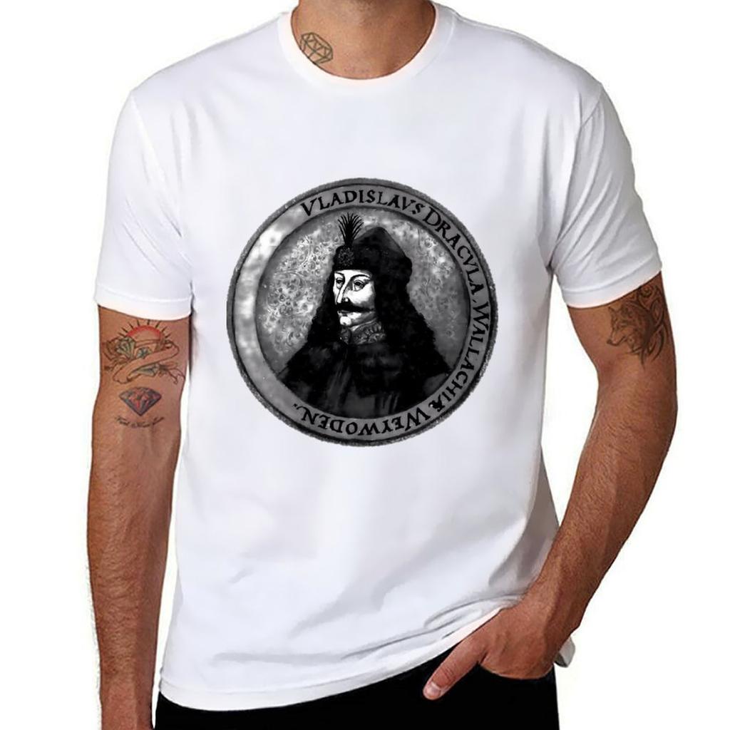 Vlad Dracula Tepes The Impaler Vampire TShirt Fitness Quick Dry Short Sleeve Top
