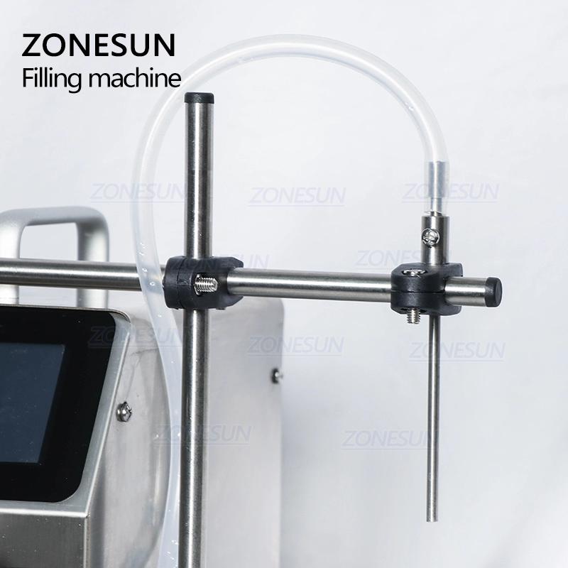 ZONESUN ZS-YTPP6001 Semi-Automatic Filling Machine Essential Oil Beverage Peristaltic Pump Filler Milk Perfume Cosmetic Bottle
