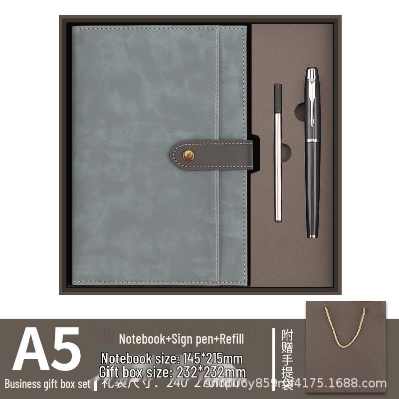 A5 Notebook & Thermos Cup Gift Set - Custom Business Souvenir with Logo