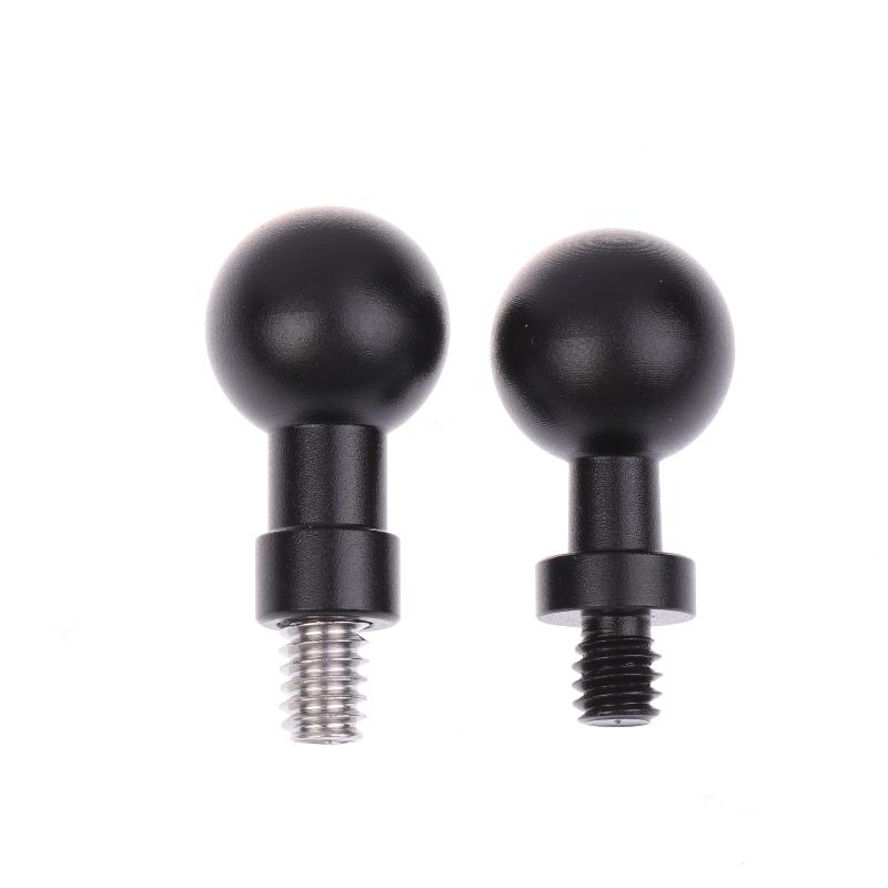 1/3Pcs For 13 12 Insta360 Action 5Pro Pocket 3 Holder Socket Arm Connector Phone Stand 17Mm Ball Head Adapter Mount 1/4" Screw