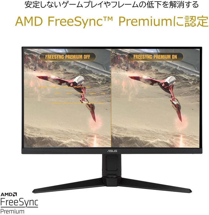Asus Monitor do gier 165 Hz 27-calowy monitor IPS Full HD 1 ms TUF Gaming Regulacja wysokości Obrót VG279QL1A HDMI2.0(x2) DisplayPort1.2