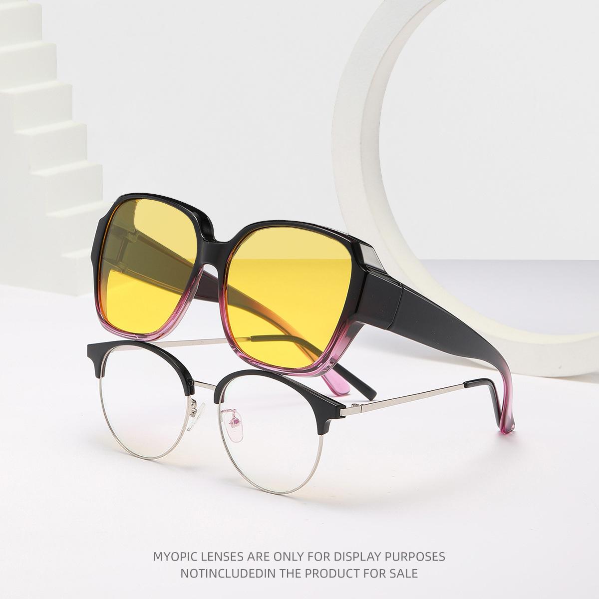 

Комплект очков One High-End Солнцезащитные очки женские поляризованные солнцезащитные очки для близорукости Tr Blue Film Glasses no LOGO