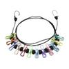 Portable Retractable Clothesline with Anti-Slip Clips for Indoor/Outdoor Use