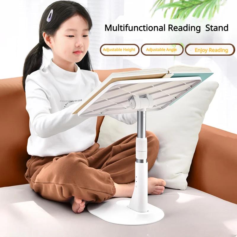 Oatsbasf Laptop Stand for Bed Reading Desk for Sofa Floor Tablet Pad Computer Support Holder Angle Height Adjustable Small Table