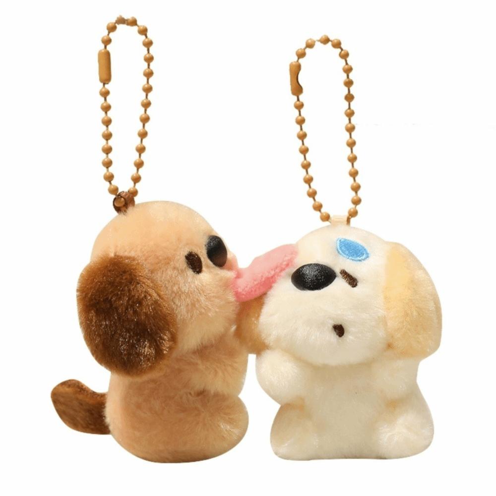 Plush Dog Bag Charms Cute Dog Shape Puppy Pendants New Plush Dog Keychains  Key Decoration