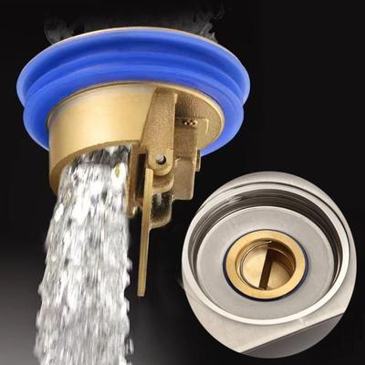 1* Copper Floor Drain Core Automatic Open And Closing For Pipes Tubes In Toilet