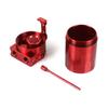 Oil Separator Reservoir Tanks Oil Catch Aluminum Can Kit Baffled with Air Filter Universally for Most Car