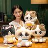 Doll Plush Toy Doll Magic Cat Cute Anime Peripheral Kitten Gift Cartoon Doll Children's Pillow