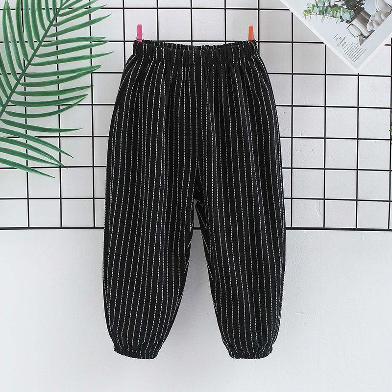 Children's Mosquito Repellent Pants Boys' Summer Thin Cotton Pants Baby's Outer Lantern Pants Girls' Leg Binding Pants