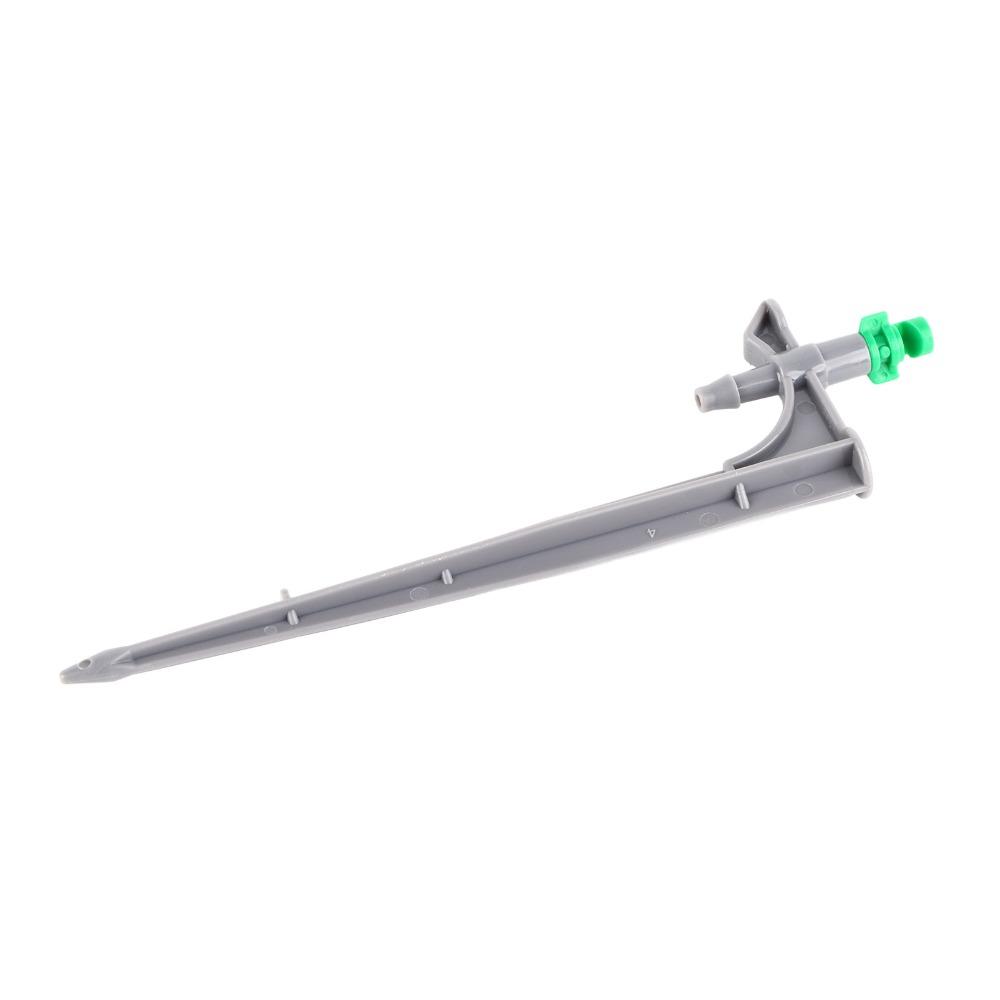 20PCS ABS Irrigation Dripper With Ground Insert Lightweight Drip Irrigation Emitters 90 Degree / 180 Degree / 360 Degree
