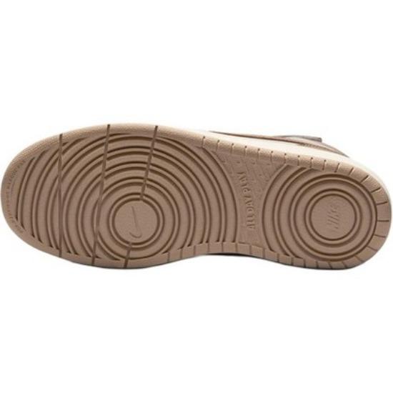 Nike Court Borough Anti Slip Wear Resistant Mid Top Kids Skateboarding Shoes